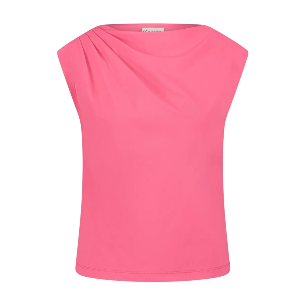 Jane Lushka One-Shoulder Bloom Top | Pink Dames