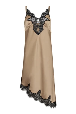L'egance Crop Drape Dress