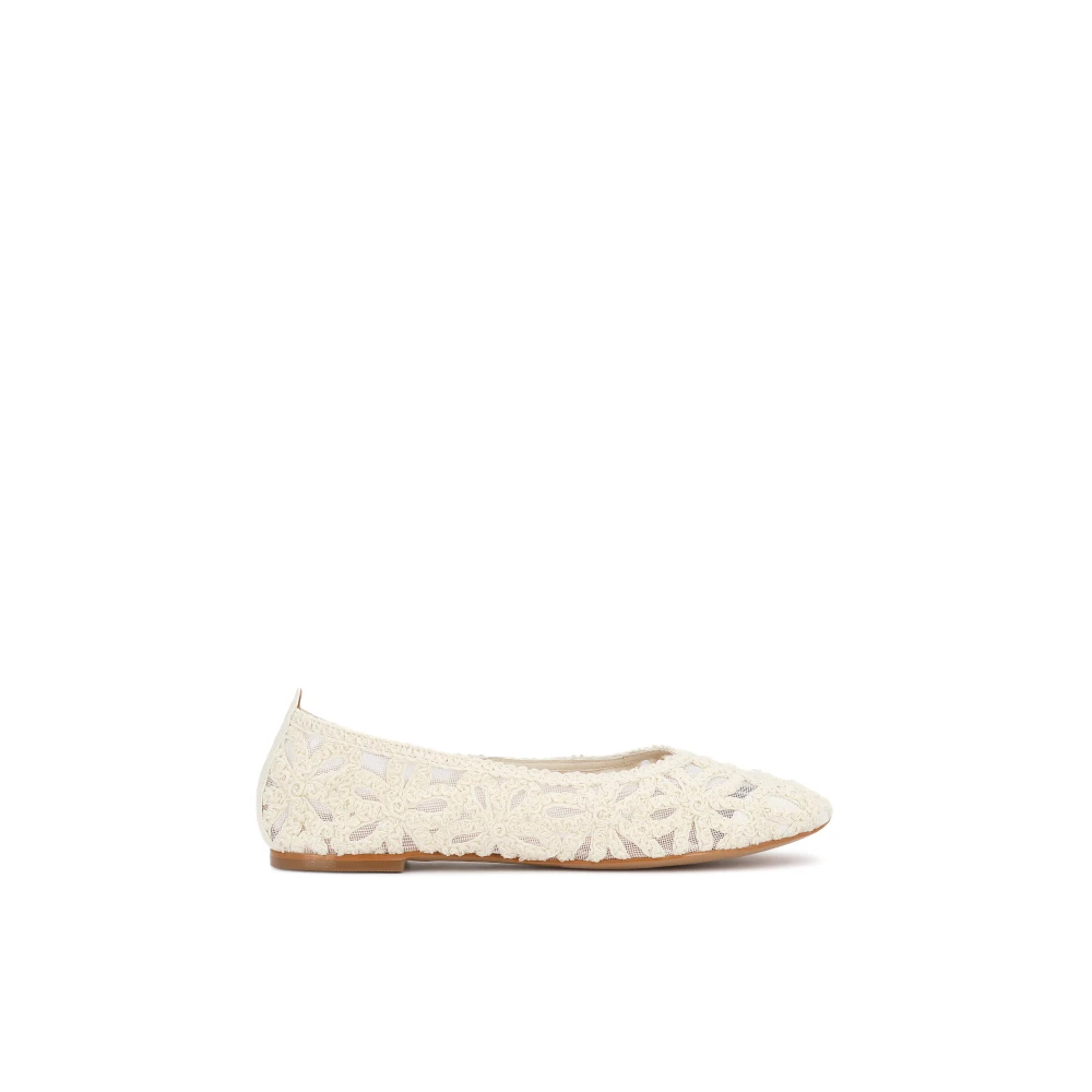 Kazar Flower Pattern Wedding Ballerinas