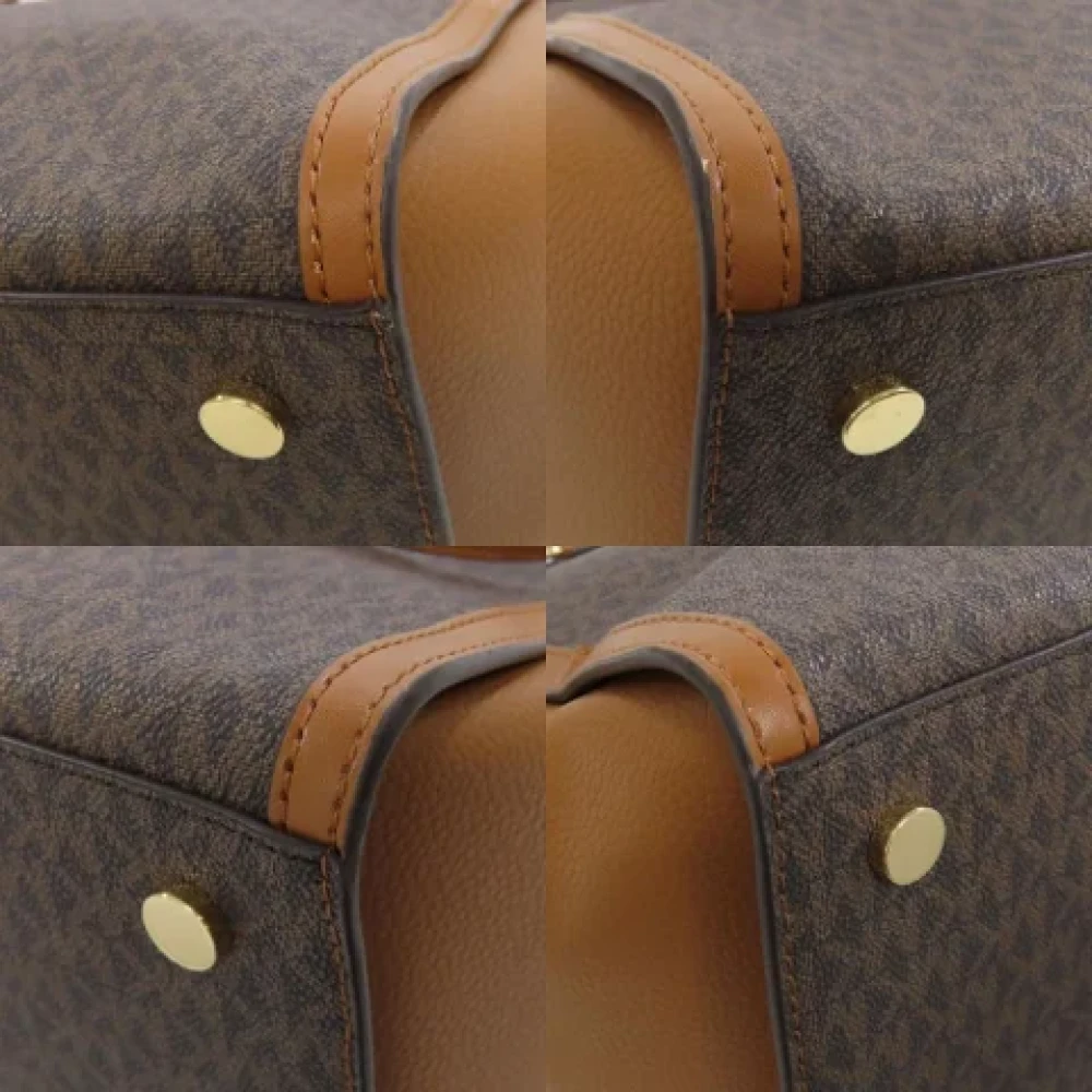 Michael Kors Pre-owned Plastic shoulder-bags Brown Dames