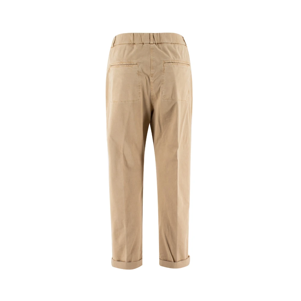 PESERICO Trousers Beige Dames