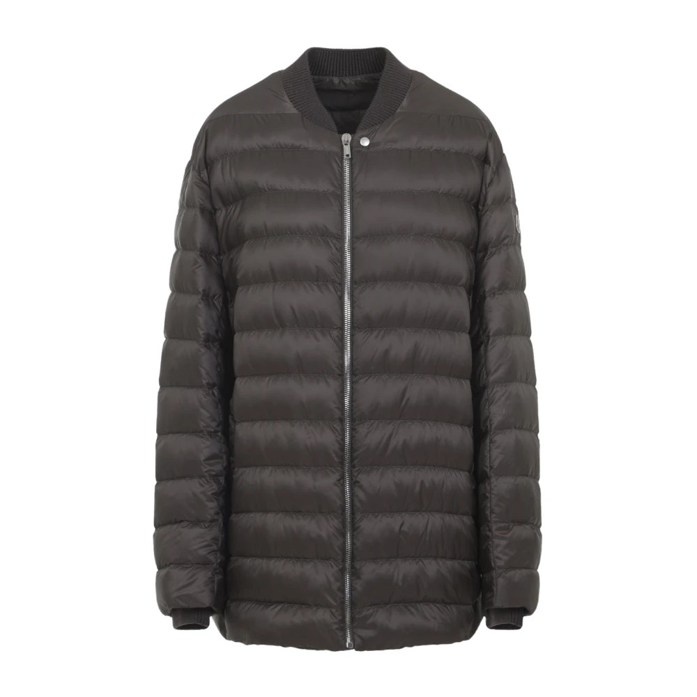 Moncler Gray Flight Parka - Female - Down Jackets - M - Jackets