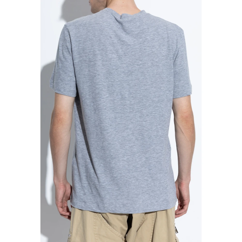 Dsquared2 T-shirt met logo Gray Heren
