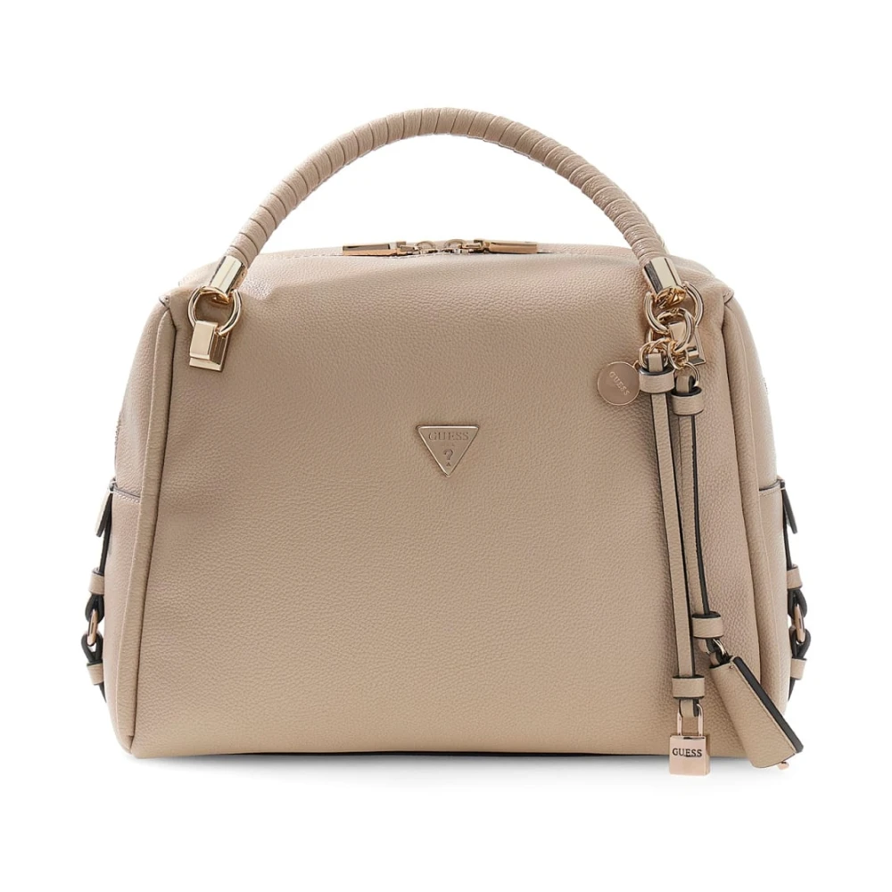 Guess Women's Brown Isola Shoulder Bag - Handbags - One Size - Bags