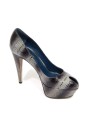 serpent-multicolore-talons-en-cuir-gris