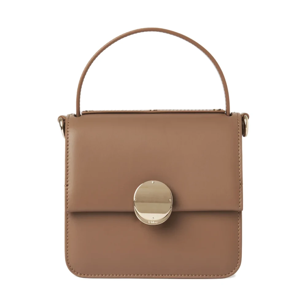 Chloé Beige Leren Crossbody Tas Beige Dames