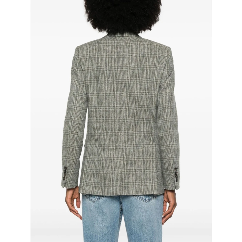 Golden Goose Grijze wollen blazer Gray Dames