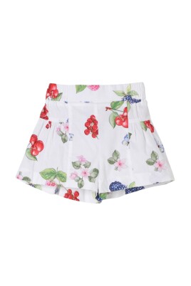 floral-fruit-print-shorts