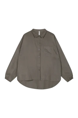 Oversized Lyocellskjorta