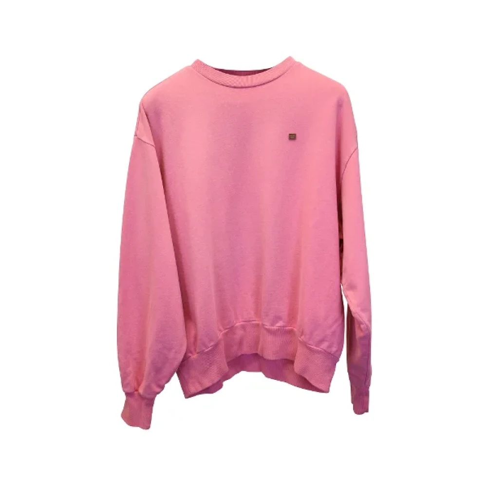Acne Studios Pre-owned Cotton tops Pink Dames