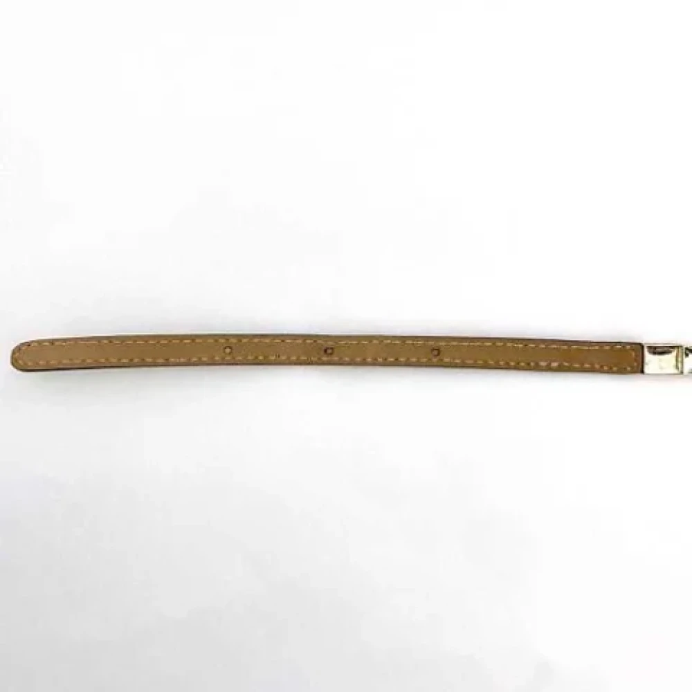 Valentino Vintage Pre-owned Fabric belts Beige Dames