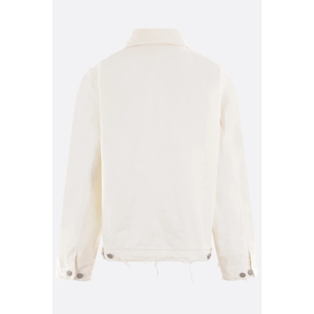 MM6 Maison Margiela Coats White Heren