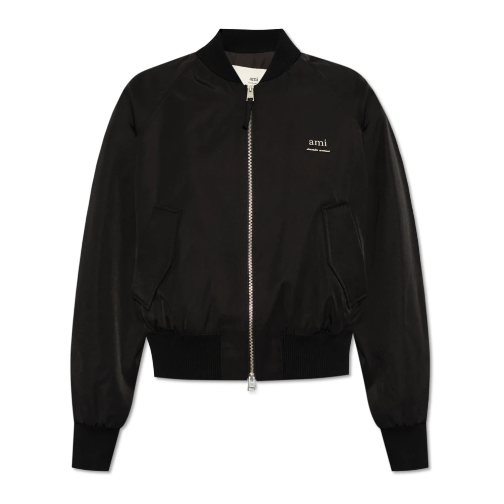 Ami Paris bomberjack Black Dames