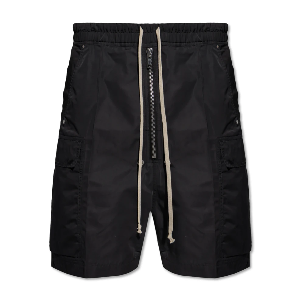 Rick Owens Shorts Cargobela Black Heren