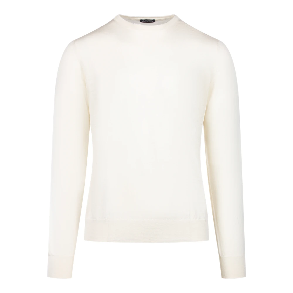 Barba Crème Sweater Collectie Beige Heren