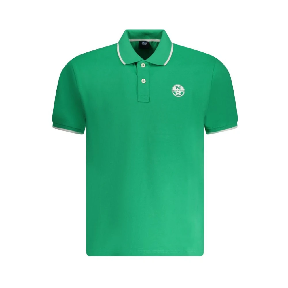 North Sails Homme Vert Tops, Taille: 2XL Polo À Manches Courtes