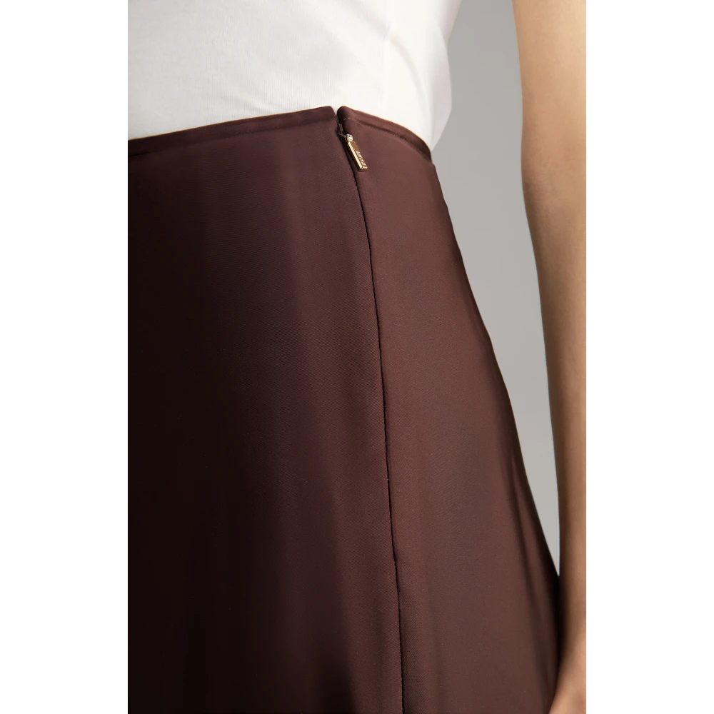 Joop! Satijnen rok voor vrouwen Elegant en universeel Brown Dames