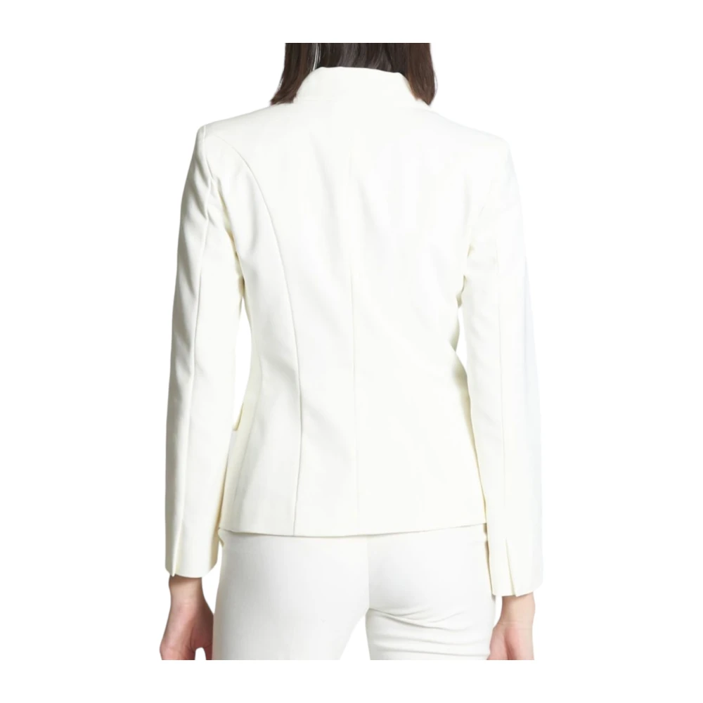 Marella Crème Blazer Foglia1 White Dames