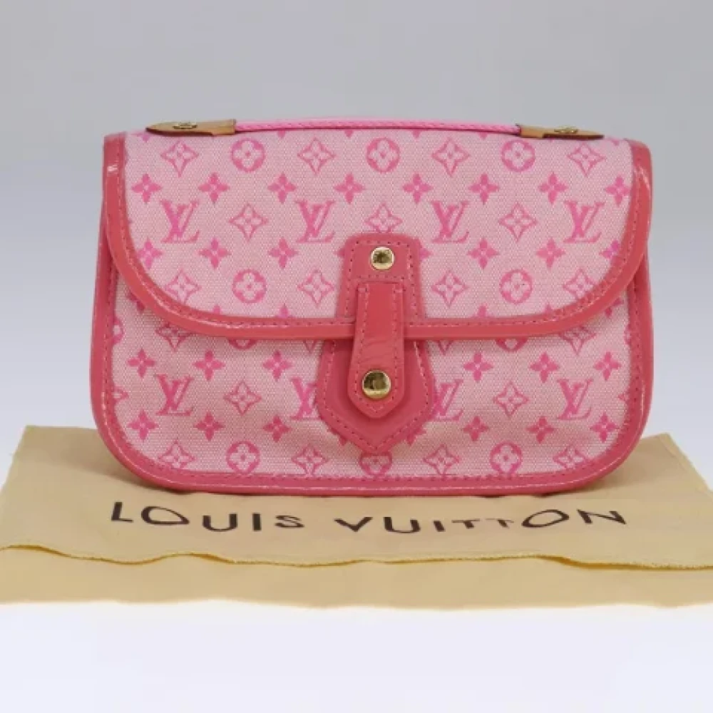 Louis Vuitton Vintage Pre-owned Canvas pouches Pink Dames