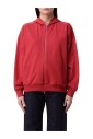 sweat-a-capuche-rouge-coupe-decontractee