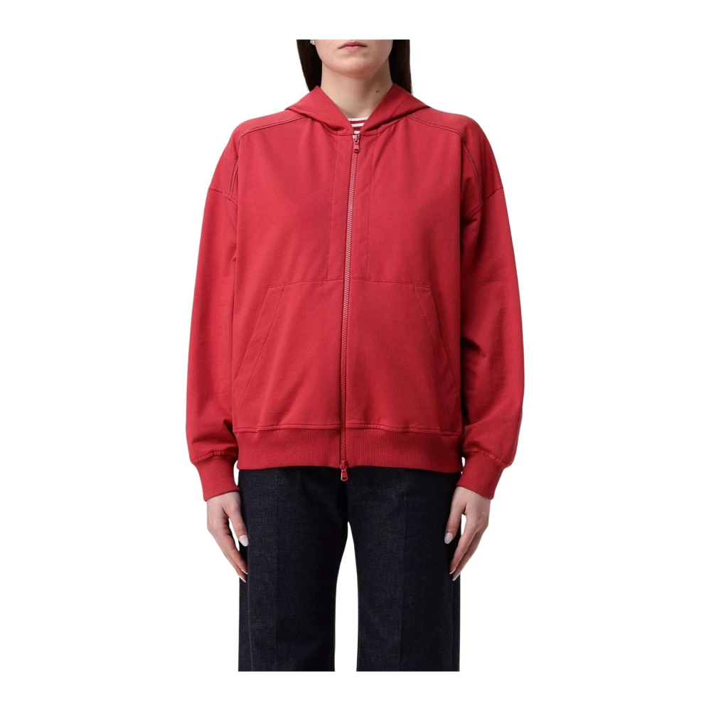 Sweatshirts & Hoodies > Zip-throughs - - Brunello Cucinelli - Modalova