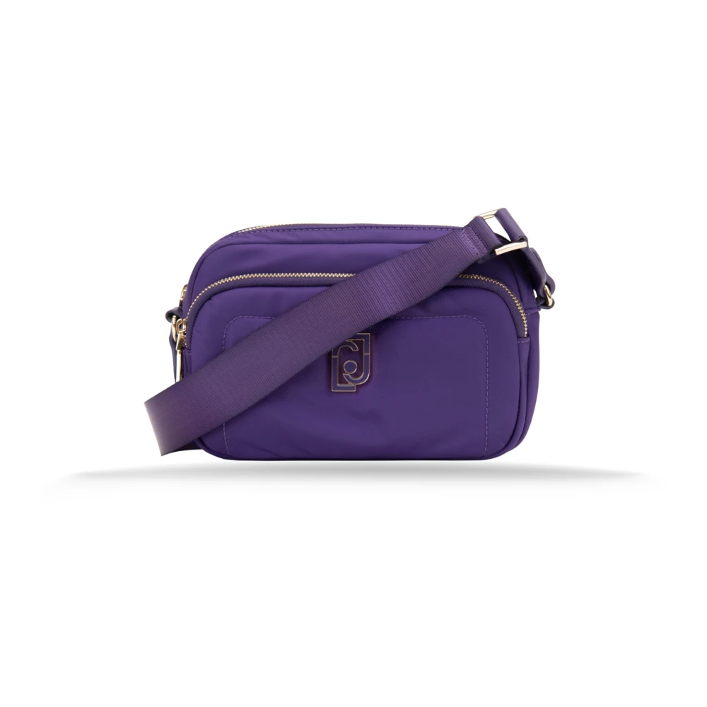 Liu Jo Dames Schoudertas met Dubbel Compartiment Purple Dames