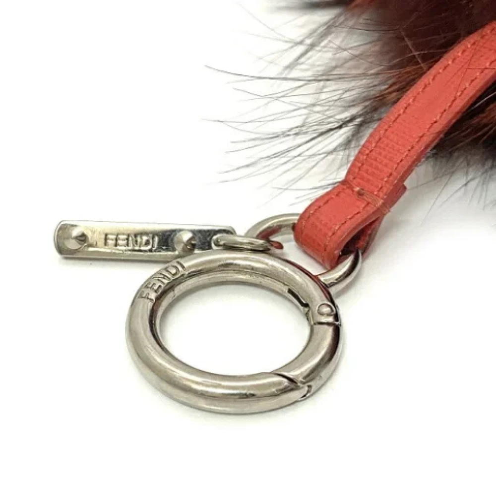 Fendi Vintage Pre-owned Fabric key-holders Red Dames