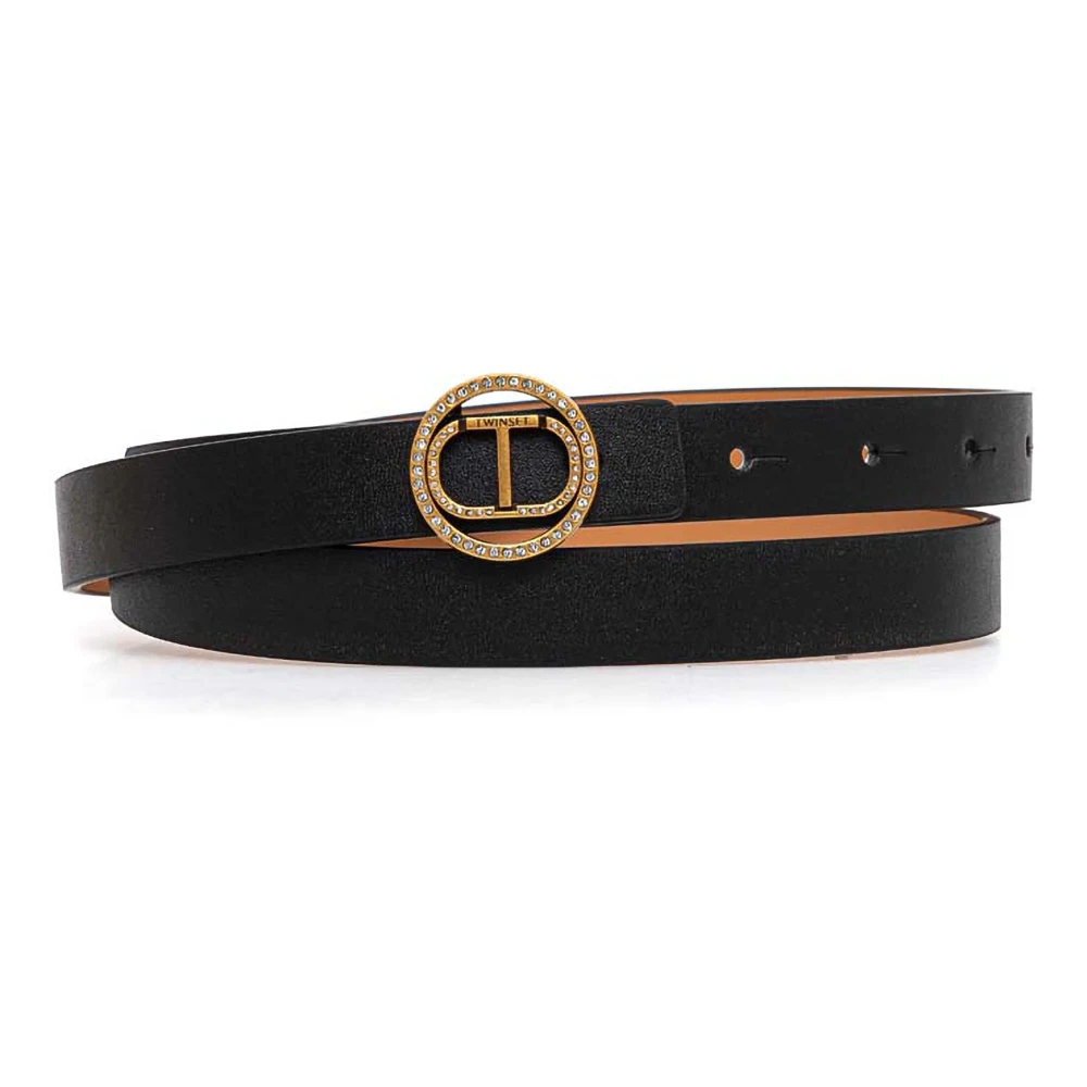 Twinset Zwarte Riem met Modelnaam Black Dames