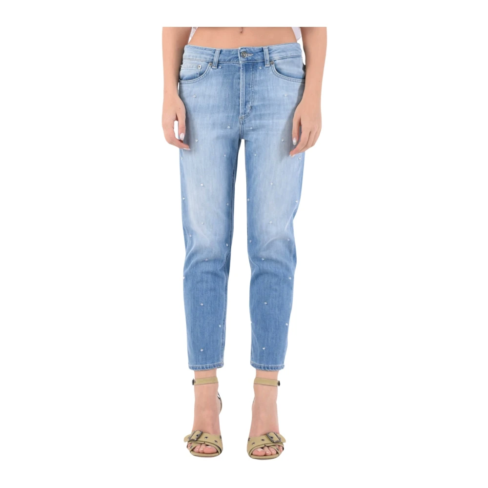 Dondup `Koons` 5-Pocket Jeans Blue Dames
