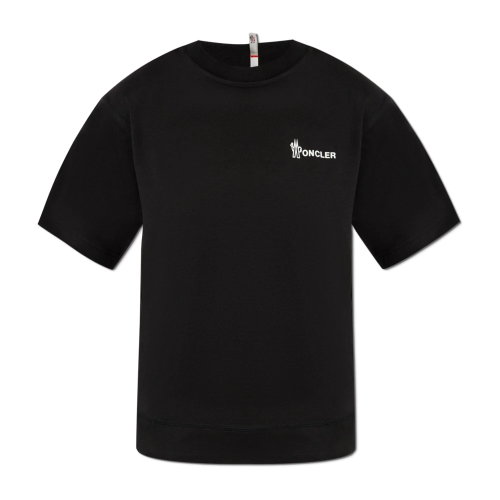 Moncler Women's Black T-Shirt - T-Shirts - S - Tops