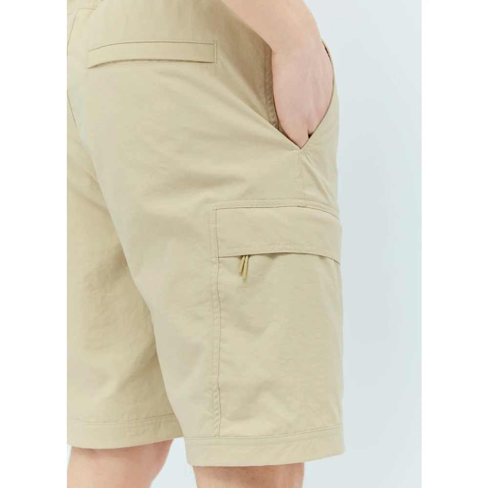 adidas Originals Cargo Shorts Logo Patch Beige Heren