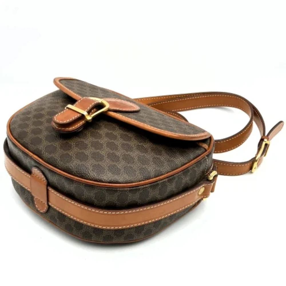 Celine Vintage Pre-owned Leather celine-bags Brown Dames