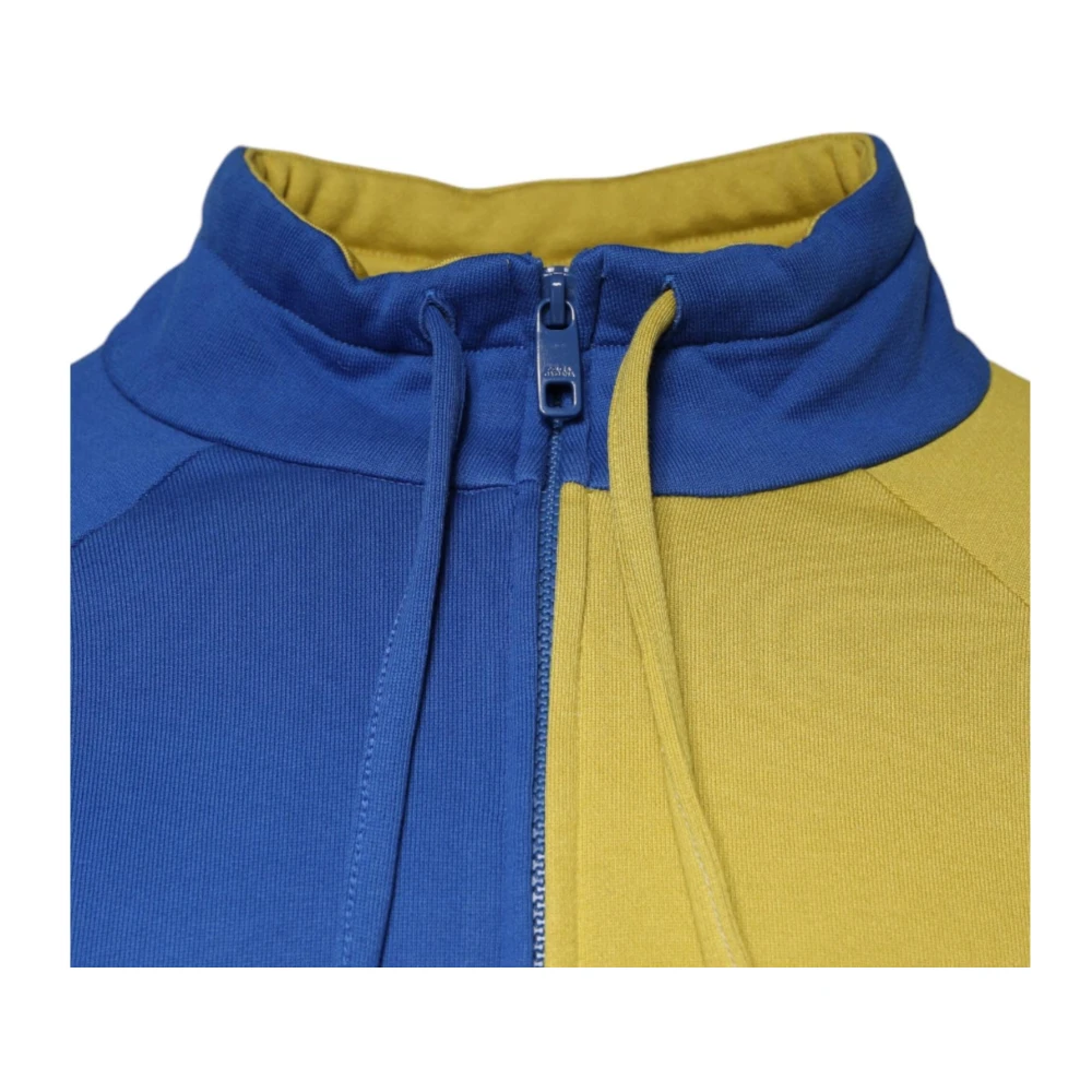 Dolce & Gabbana Multicolor Patchwork Pullover Sweater Multicolor Heren