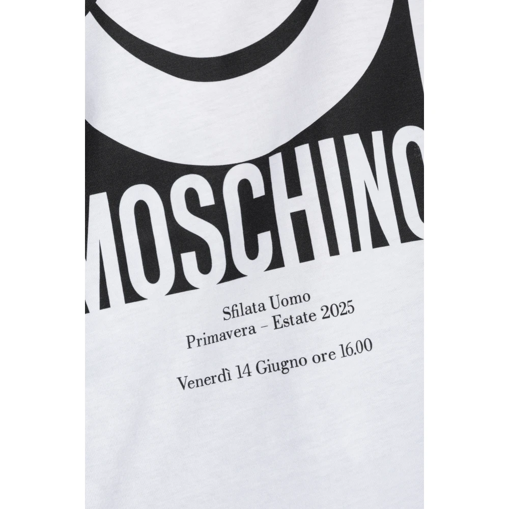 Moschino Smiley White Dames