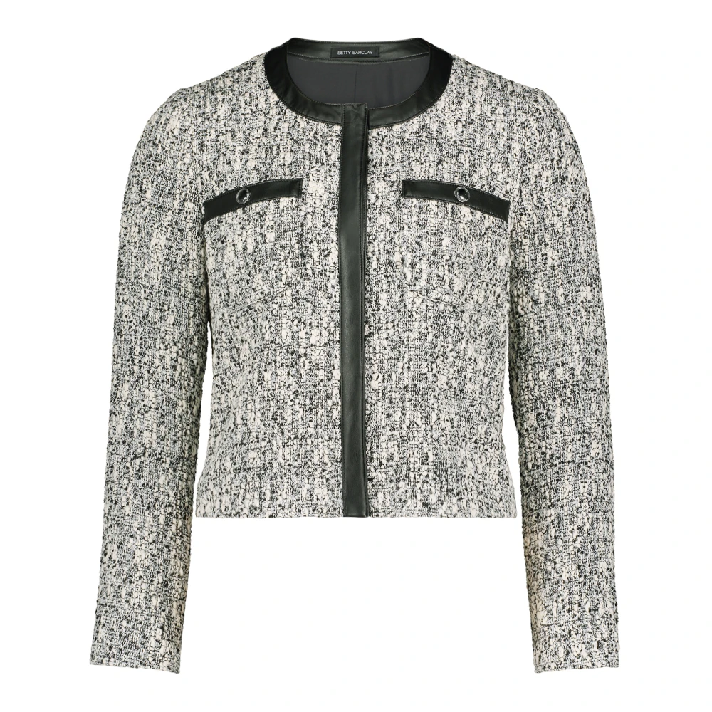 Betty Barclay Multicolor getailleerde blazerjas Black Dames