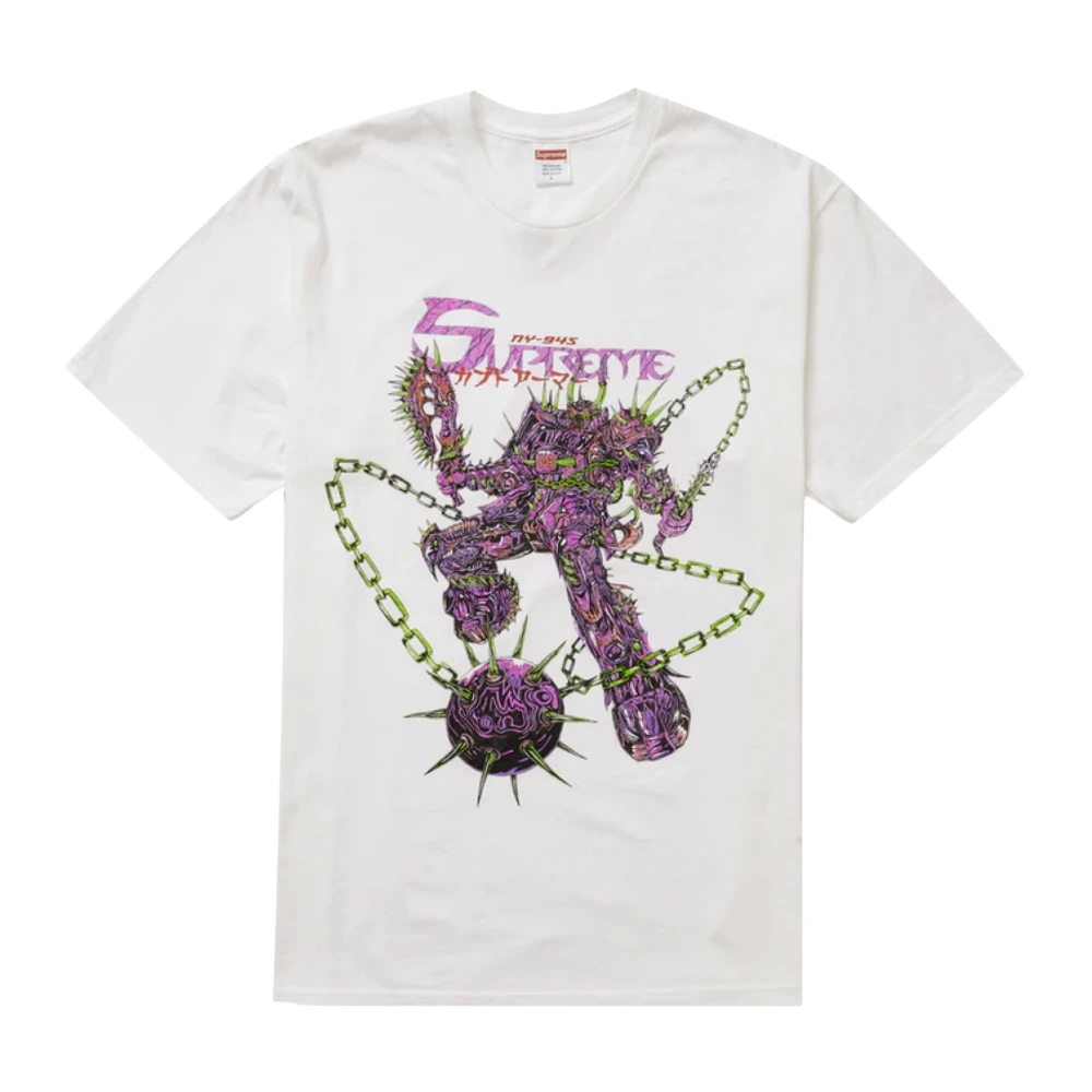 Supreme Beperkte oplage Spikes Tee Wit White Heren