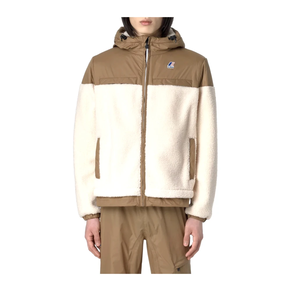K-way Fleecejas Le Vrai 3.0 Beige Heren