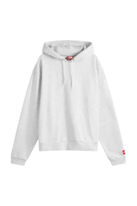Klassisk Grå Hoodie