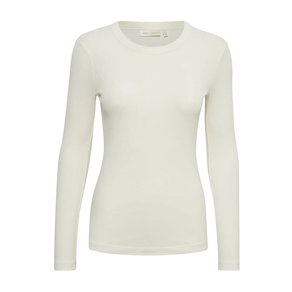 Inwear White Long Sleeve T-Shirts, Female, 3XL, Long Sleeve T-Shirt Whisper