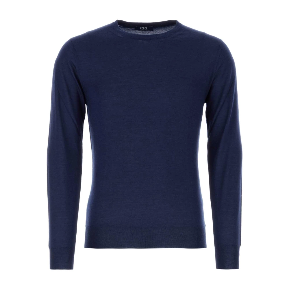 Knitwear > Round-neck Knitwear - - Fedeli - Modalova