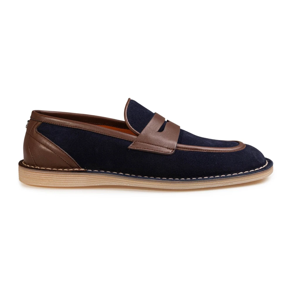 Dolce & Gabbana Uomo Blu Scarpe, 43 Eu, New,