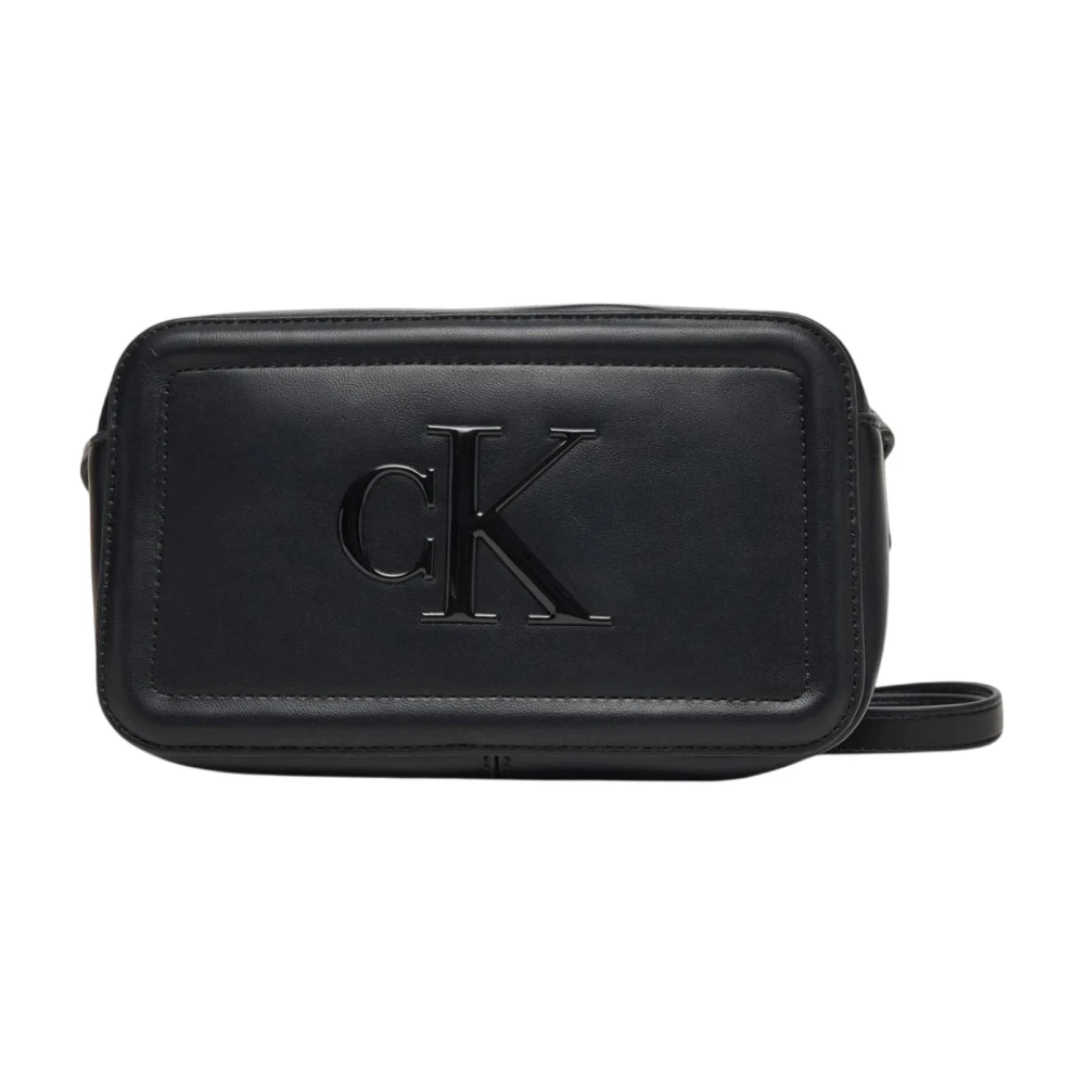 Calvin Klein Jeans Women's Bags, Toiletry Bags And Suitcases For Monogram Logo Engraved Crossbody Bag - Image 3