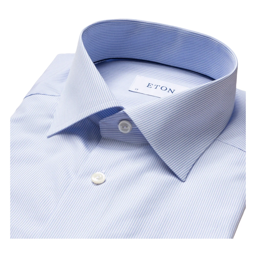 Eton Formele shirts Blue Heren