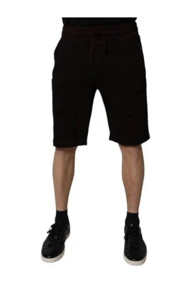 Cotton Bermuda Sweatshorts med logotyp