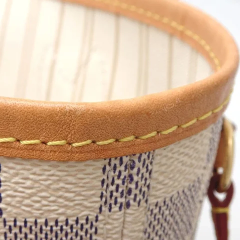 Louis Vuitton Vintage Pre-owned Fabric shoulder-bags Beige Dames