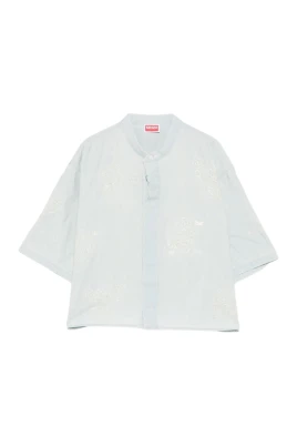 Cartoon Cropped Shirt