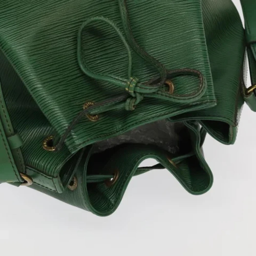 Louis Vuitton Vintage Pre-owned Leather louis-vuitton-bags Green Dames