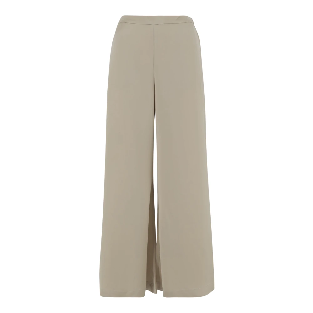 By Malene Birger Wijd uitlopende Acetaatmix Broek Oester Grijs By Herenne Birger Gray Dames