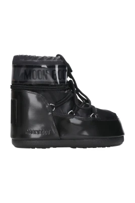 Icon Low Glance Satin Boots