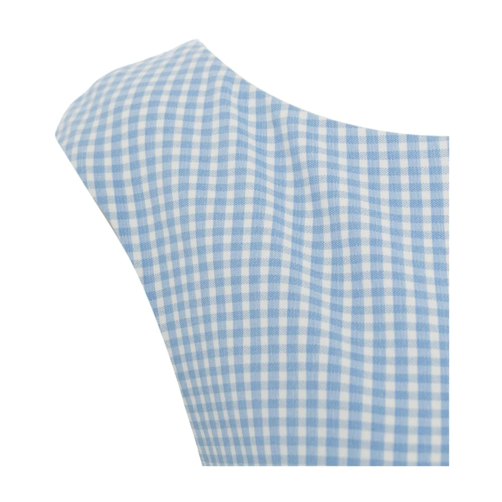 Staud Blauwe Elegante Walker Jurk met Zakken Blue Dames